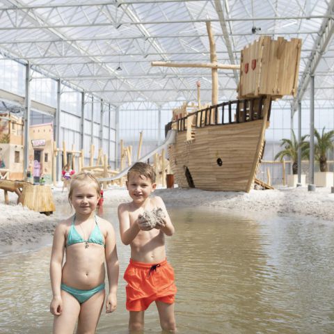 Overdekt strandbad