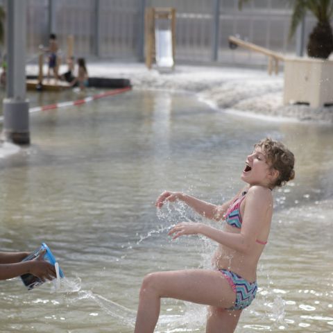 Overdekt strandbad